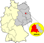 Localisation de l’Oberliga Berlin