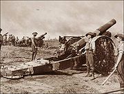 Artillerie lourde australienne, canon de 8 pouces