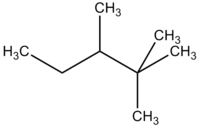 Représentations du 2,2,3-triméthylpentane