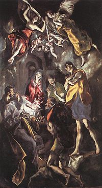 Image illustrative de l'article Adoration des bergers (El Greco)