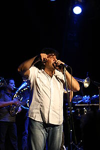 Boban Marković en concert à Heidelberg Karlstorbahnhof, 2008.