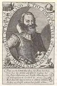 Portrait de John Smith de Jamestown.