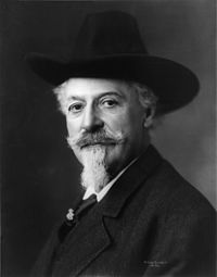 William F. Cody (« Buffalo Bill ») photographié en 1911.