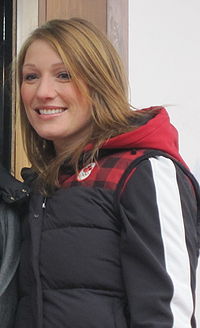 Heather Moyse on Whistler.JPG