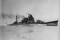 IJN cruiser Takao on trial run in 1939.jpg