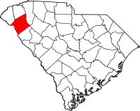 Map of South Carolina highlighting Anderson County.svg