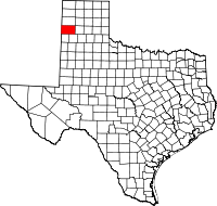 Map of Texas highlighting Deaf Smith County.svg