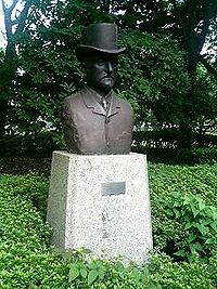Buste de Richard Henry Brunton à Yokohama.