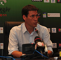 Rudi Garcia en conférence de presse