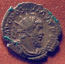 Monnaie à effigie d'Antoninianus Posthumus