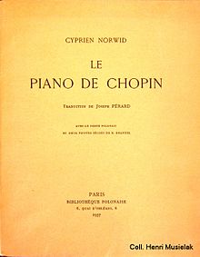 C.K. Norwid. Piano de Chopin.jpg