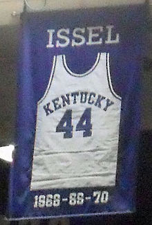 Maillot retiré no 44 de Dan Issel aux Kentucky Wildcats