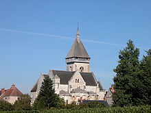 Vue générale de l'église de Saint-Marcel.