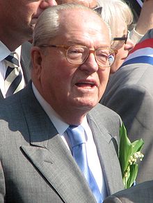 Jean-Marie Le Pen, le 1er mai 2007.