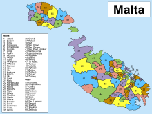 Malta - administrative division.svg