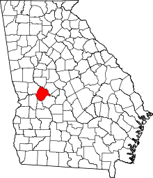 Map of Georgia highlighting Taylor County.svg