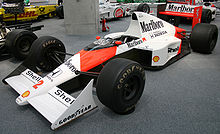 Bruno Giacomelli estime que sa Life L190 rendait plus de 100 km/h à cette McLaren MP4/5