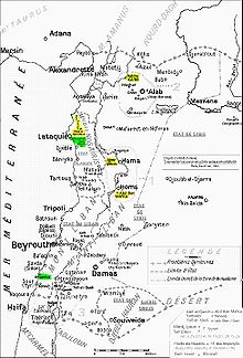 Province romaine de Syrie vers le début de l'ère chrétienne