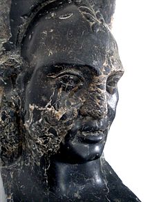 buste de Libyen d'époque romaine