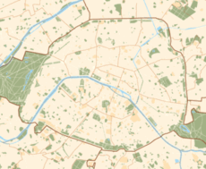 Carte administrative de Paris