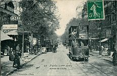 PARIS - Avenue de Clichy (Hirondelle 27).JPG