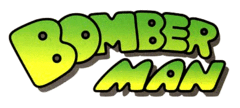 Logo du jeu Bomber Man (1990) sur PC Engine.