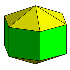 Dipyramide hexagonale allongée