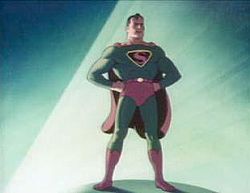 Image de Superman dans le dessin animé de 1941
