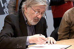 Jacques Tardi lors du Salon du livre de Paris en mars 2010.