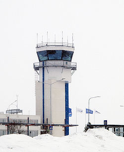 La nouvelle tour de contrôle de l'aéroport de Kuopio