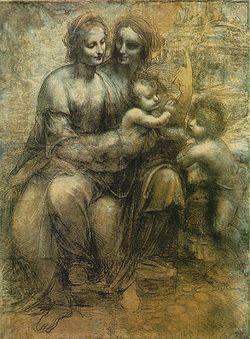 Leonardo - St. Anne cartoon.jpg