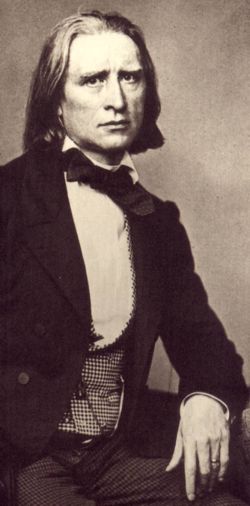 Liszt en 1858