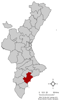 Localització de l'Alacantí respecte del País Valencià.png