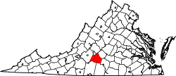 Map of Virginia highlighting Campbell County.svg