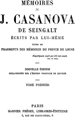 Page de titre de la réédition Garnier de 1910 [1880] de Brockhaus.