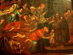 Un « meurtre rituel » dans la cathédrale de Sandomierz, Pologne.