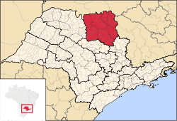 Région Mésorégion de Ribeirão Preto
