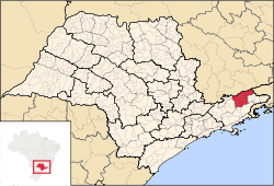 Région Microrégion de Guaratinguetá