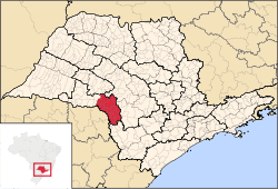 Région Microrégion d'Ourinhos