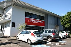 Vue du siège de Parabole Réunion au sein de la Technopole de la Réunion.