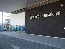 Stratford International stn entrance.JPG