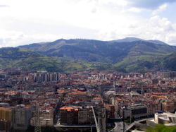 Bilbao vu depuis le mont Artxanda.