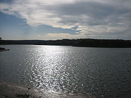 Le lac de Bouzey
