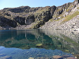 L'étang d'Alate (1 868 mètres)