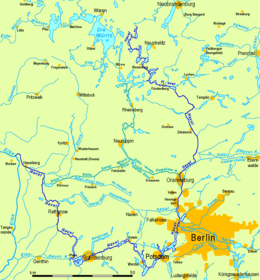 Carte de la Havel