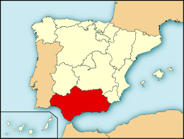 Accéder aux informations sur cette image nommée Localización de Andalucía.svg.