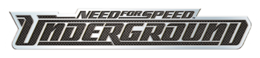 Logo du jeu vidéo Need for Speed: Underground.