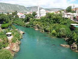 la Neretva à Mostar