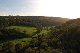 La vallée de la Souleuvre.