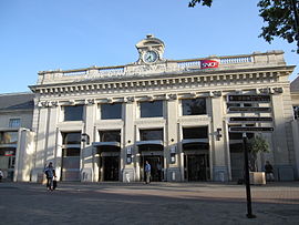 Gare d'Avignon, façade extérieure